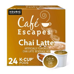 Cafe Escapes® Chai Latte Keurig® K-Cup® Pods 24-Count