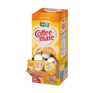 Nestle® Coffee-Mate® Hazelnut Liquid Creamer, Single-Serve - 50/box