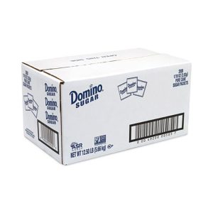 Domino Sugar Packets, 0.1 oz Packet, 2,000/Carton