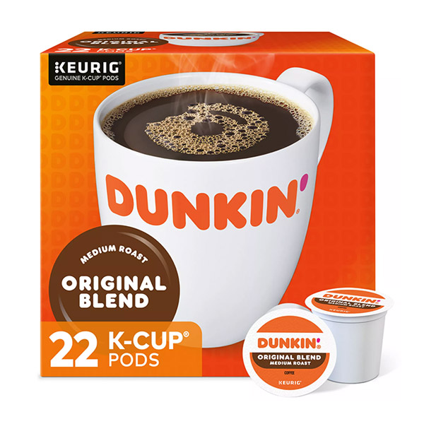 Dunkin' Donuts® Original Blend Coffee Keurig® K-Cup® Pods 22-Count
