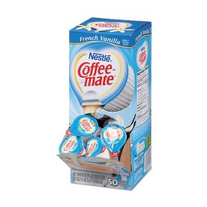 Nestle Coffee-Mate French Vanilla Liquid Creamer, Single-Serve - 50/box